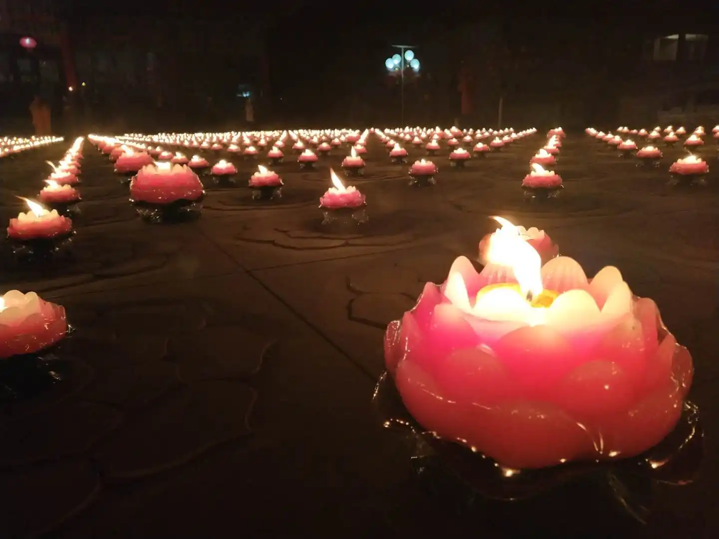 圣迹寺光明祈福灯